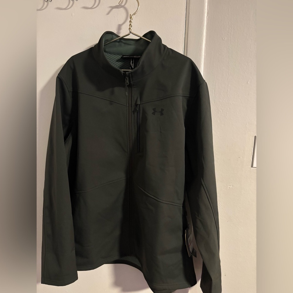 Under Armour Forest Green Performance Jacket - image 1